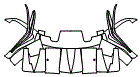 2024 Bugatti Bolide Rear Bumper Kit - PPF