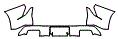 2025 Chevrolet Traverse Rear Bumper Kit - PPF
