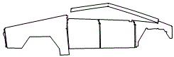 2024 Tesla Cyber Truck Body Side, Fender, Door and A-Pillar Kit - PPF