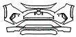2025 Toyota RAV4 Bumper Kit - PPF