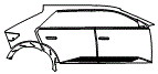 2025 Hyundai Ioniq 5 (Canada) Preferred Long Range AWD Ultimate Door and Rear Fender Kit - PPF