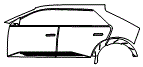 2026 HYUNDAI IONIQ 5 LIMITED  Rear Fender and Door Kit
