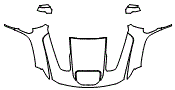2025 RAM 1500 Full Hood, Fender and Mirror Kit - PPF