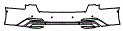 2024 Audi A6 Rear Bumper Kit - PPF