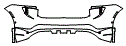 2026 PORSCHE MACAN ELECTRIC TURBO  Rear Bumper Kit