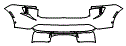 2026 PORSCHE MACAN ELECTRIC TURBO  Rear Bumper Kit