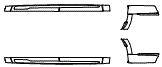 2026 CADILLAC ESCALADE ESV LUXURY Rocker Panel Kit