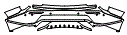 2026 CADILLAC VISTIQ PLATINUM  Rear Bumper Kit