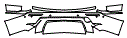 2026 CADILLAC VISTIQ PREMIUM LUXURY  Rear Bumper Kit