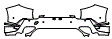 2026 GENESIS GV70 3.5T SPORT PRESTIGE AWD  Rear Bumper Kit
