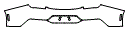 2026 FORD MUSTANG FASTBACK SHELBY SUPER SNAKE Rear Bumper Kit