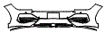 2026 KIA EV6 LAND  Rear Bumper Kit