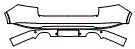 2026 LINCOLN AVIATOR RESERVE  Rear Bumper Kit