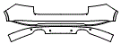2026 LINCOLN AVIATOR RESERVE  Rear Bumper Kit