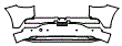 2026 GENESIS GV60 PERFORMANCE AWD  Rear Bumper Kit