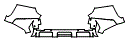 2026 TOYOTA 4RUNNER PLATINUM  Rear Bumper Kit