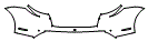 2026 PORSCHE TAYCAN SPORTS SEDAN TAYCAN Rear Bumper Kit