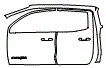 2026 GMC CANYON AT4X  Rear Fender and Door Kit