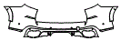 2026 BMW X5 SDRIVE40I M SPORT Rear Bumper Kit