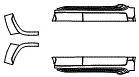2026 LEXUS LX 700H OVERTRAIL Rocker Panel Kit