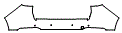 2026 MAZDA CX-90 TURBO GS-L  Rear Bumper Kit