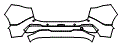 2026 KIA SPORTAGE SX PRESTIGE  Rear Bumper Kit