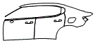 2022 Polestar Polestar 2 Door and Rear Fender Kit - PPF