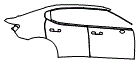 2021 Polestar Polestar 2 Door and Rear Fender Kit - PPF