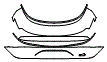 2022 Lucid Air Trunk Lid Kit - PPF