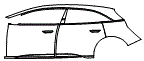 2023 Lucid Air Door and Rear Fender Kit - PPF