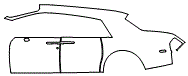2014 Rolls Royce Phantom Door and Rear Fender Kit - PPF