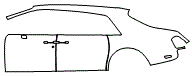 2019 Rolls Royce Phantom Rear Fender and Door Kit - PPF