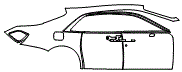 2022 Rolls Royce Ghost Black Badge Ghost SWB Door and Rear Fender Kit - PPF