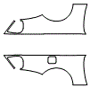 2017 Rolls Royce Wraith Rear Fender Kit - PPF
