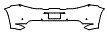 2014 McLaren MP4-12C Rear Bumper Kit - PPF