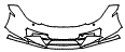 2014 McLaren MP4-12C Coupe Bumper Kit - PPF