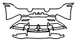 2023 McLaren 720S Rear Bumper Kit - PPF