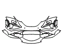 2024 McLaren 765LT Bumper Kit - PPF