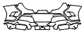 2016 McLaren 675LT Coupe Rear Bumper Kit - PPF