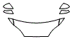 2014 Tesla Model S Hood, Fender and Mirror Kit - PPF
