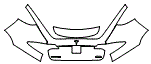 2019 Tesla Model X Trunk Lid and Rear Fender Kit - PPF