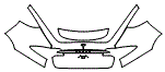 2020 Tesla Model X Trunk Lid and Rear Fender Kit - PPF