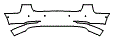 2020 Tesla Model 3 Rear Bumper Kit - PPF