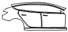 2020 Tesla Model 3 Door and Rear Fender Kit - PPF