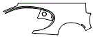 2024 Bugatti Chiron Rear Fender Kit - PPF