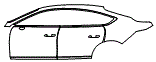 2024 Genesis ELECTRIFIED G80 PRESTIGE AWD Rear Fender and Door Kit - PPF