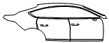 2023 Genesis ELECTRIFIED G80 Rear Fender and Door Kit - PPF