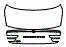 2024 Genesis ELECTRIFIED G80 Trunk Lid Kit - PPF