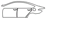 2020 Genesis G80 Door and Rear Fender Kit - PPF