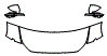 2022 Genesis G70  2.0T ADVANCED AWD Hood, Fender and Mirror Kit